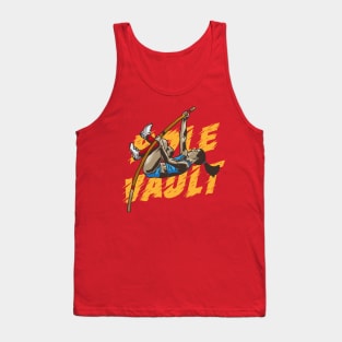 pole vault vector illustration Tank Top